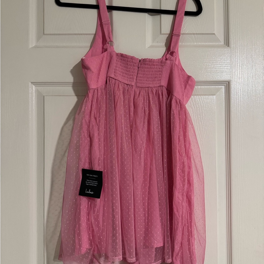 Lulu’s Pink Mini Dress - Picture 5 of 5